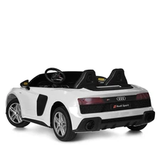 Детский электромобиль M 6152AL-11(24V) двухместный Audi серый надувные колеса фото 37