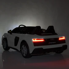 Детский электромобиль M 6152AL-11(24V) двухместный Audi серый надувные колеса фото 63