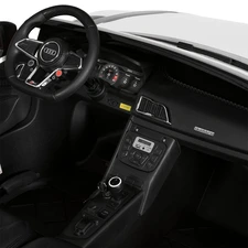 Детский электромобиль M 6152AL-11(24V) двухместный Audi серый надувные колеса фото 92