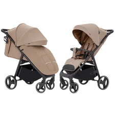 Прогулочная коляска Carrello Bravo CRL-8512 Deep Beige бежевая фото 14