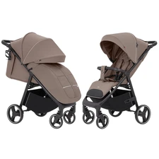 Прогулочная коляска Carrello Bravo CRL-8512 Castle Beige светло-коричневая фото 14