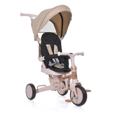 Трехколесный велосипед с ручкой Turbo Trike MT 1036-W beige бежевый