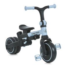 Трехколесный велосипед с ручкой Turbo Trike MT 1036-W grey серый купить