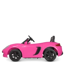 Детский электромобиль M 4055AL-8 розовый двухместный Porsche фото 54