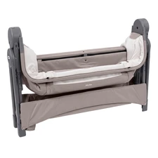 Детская кроватка Carrello Molto CRL-15502 Leviro Grey серая приставная фото 14