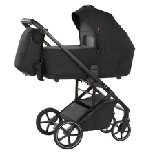 Универсальная коляска Carrello Alfa CRL-6522 NC Rock Black черная 2 в 1