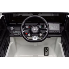 Детский электромобиль джип M 6544EBLR-1(24V) белый с мягким сиденьем фото 71