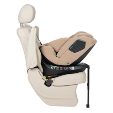 Автокресло Carrello Bliss+ CRL-17707 Seashell Grey серое Isofix поворотное с опорной стойкой фото 54