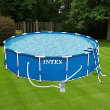 Каркасный бассейн Intex 28234, 457 х 107 см., с фильтр-насосом фото 14