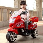 Детский мотоцикл M 0566 на аккумуляторе, красный