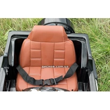 Детский электромобиль M 2788 EBLR-3 Mercedes, кожаное сиденье, красный фото 71