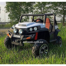 Детский электромобиль M 3454 EBLR-1 Багги, двухместный, белый купить