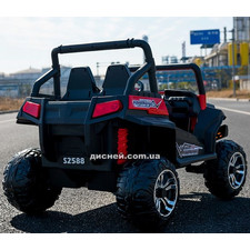 Детский электромобиль M 3454 EBLR-3 Багги, двухместный, красный фото 63