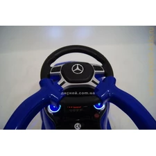 Детская каталка-толокар M 3186 L-4 Mercedes, мягкое сиденье, синий фото 63
