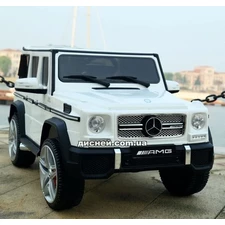 Детский электромобиль M 3567 EBLR-1 Mercedes, мягкое сиденье, белый фото 37