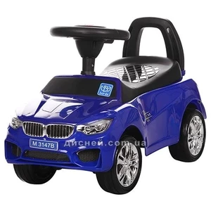 Купить Детская каталка-толокар M 3147B-4 BMW, синяя