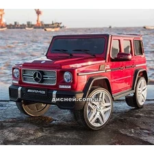 Детский электромобиль M 3567 EBLR-3 Mercedes, мягкое сиденье, красный фото 41