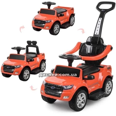 Детский электромобиль-толокар M 3575 EL-7, Ford Ranger, оранжевый