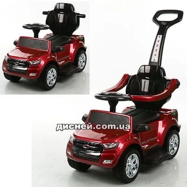 Детский электромобиль-толокар M 3575 ELS-3, Ford Ranger, автопокраска, красный