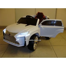 Детский электромобиль M 3584 EBLR-1 Lexus, кожаное сиденье, белый фото 41