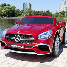 Детский электромобиль M 3583 EBLRS-3 Mercedes, автопокраска, красный