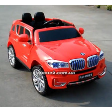 Детский электромобиль M 3102 (MP4) EBLR-3 BMW, кожаное сиденье купить