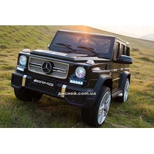 Детский электромобиль M 3567 EBLR-2 Mercedes, кожаное сиденье, черный купить