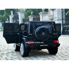 Детский электромобиль M 3567 EBLR-2 Mercedes, кожаное сиденье, черный фото 63
