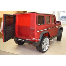Детский электромобиль M 3567 EBLRM-3 Mercedes, мягкое сиденье, красный матовый фото 14