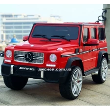 Детский электромобиль M 3567 EBLRM-3 Mercedes, мягкое сиденье, красный матовый фото 41