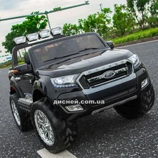Детский электромобиль M 3573 EBLR-2, Ford Ranger, кожаное сиденье фото 14