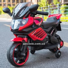 Купить Детский мотоцикл M 3582 EL-3 BMW, мягкие EVA колеса, красный