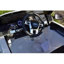 Детский электромобиль M 3573 EBLR-3 Ford Ranger, кожаное сиденье, красный фото 63