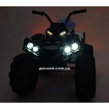 Детский квадроцикл M 3156 EBLR-2-5, кожаное сиденье, черно-зеленый фото 71
