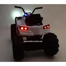 Детский квадроцикл M 3156 EBLR-2-5, кожаное сиденье, черно-зеленый фото 86