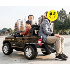 Двухместный детский электромобиль JJ 2255 EBLR-2, Toyota Tundra, кожаное сиденье купить