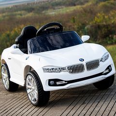 Купить Детский электромобиль M 3175 EBLR-1 BMW, кожаное сиденье