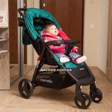 Коляска прогулочная Carrello Maestro CRL-1414 Orient Blue, дождевик фото 14