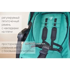 Коляска прогулочная Carrello Maestro CRL-1414 Orient Blue, дождевик фото 54