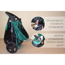 Коляска прогулочная Carrello Maestro CRL-1414 Wild Olive, дождевик фото 63