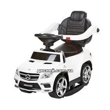 Детская каталка-толокар SX1578-1 Mercedes, с родительской ручкой фото 14