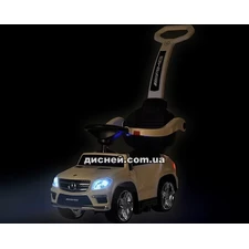 Детская каталка-толокар SX1578-1 Mercedes, с родительской ручкой фото 41