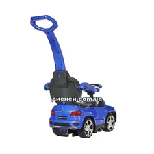 Детская каталка-толокар SX1578-4 Mercedes, с родительской ручкой фото 14
