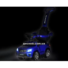 Детская каталка-толокар SX1578-4 Mercedes, с родительской ручкой фото 37