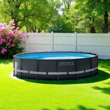 Каркасный бассейн Intex 26324, 488 х 122 см., с песочным фильтр-насосом купить