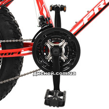 Велосипед 20 д. EB20POWER 1.0 S20.4, красный, фетбайк фото 41