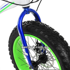 Велосипед 20 д. EB20POWER 1.0 S20.3, белый, фетбайк фото 54