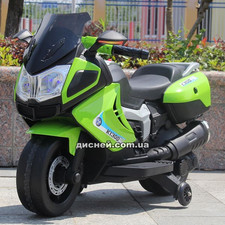 Детский мотоцикл M 3625 EL-5 BMW, кожаное сиденье