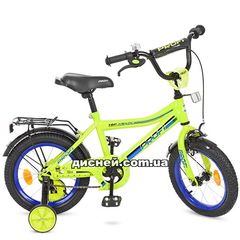 Велосипед детский PROF1 16д. Y16102, Top Grade, салатовый