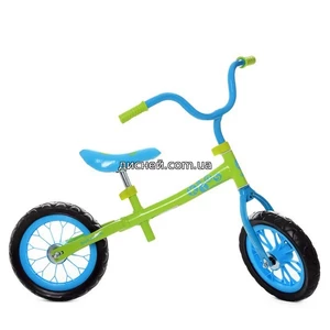 Купить Детский беговел M 3255-4, EVA колеса, салатово-голубой